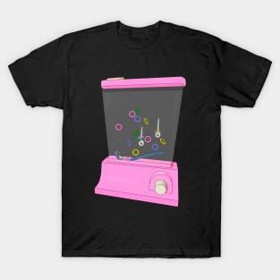 Pink Waterful Ring Toss T-Shirt